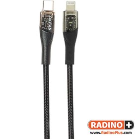 تصویر کابل تایپ سی به لایتنینگ اکسیژن مدل LX-20 Oxygen Cable LX-20