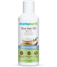 تصویر روغن مو برنجی ۱۵۰ میلی‌لیتر برند mamaearth Rice Hair Oil 150ml