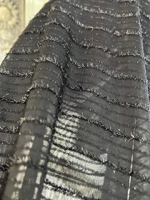 تصویر شال مجلسی حریر لمه خطی 