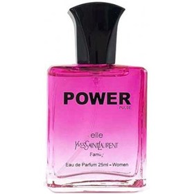 تصویر ادوپرفیوم زنانه مینی ال ایو سنت لورن 25میل پاور پالس Power Pulse Elle Yves Saint Laurent Eau De Parfum 25ml