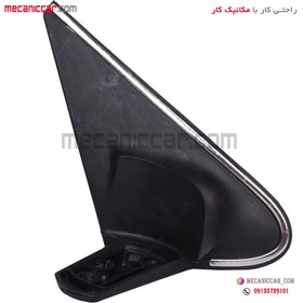 تصویر پایه اینه راست بوش فلزی پژو پارس طرح جدید راهنما دار و ELX کاوج Side mirror