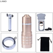 تصویر لنز تلسکوپی موبایل جی ماری مدل 12X به همراه 3 پایه 