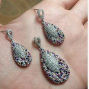 تصویر ست زنانه نقره تایلندی زیبا خاص 