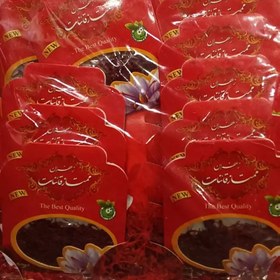 تصویر زعفران ممتاز قائنات 1 مثقالی پک 100 عددی (فروش ویژه) با تضمین کیفیت 