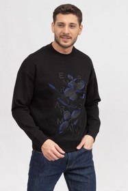 تصویر سویشرت اورجینال برند Emporio armani مدل Bisiklet Yaka Sweatshirt کد 736256650 