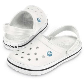 تصویر Crocband سفید کراکس Crocs 