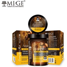 تصویر شامپو و ماسک (داخل حمام) آرگان ایتالیایی برند میگ Mige Argan Collection