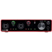 تصویر کارت صدا فوکوس رایت مدل Scarlett 4i4 نسل ۳ 