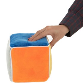 تصویر توپ پارچه ای مکعبی 