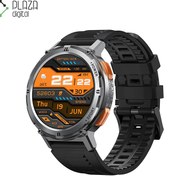 تصویر ساعت هوشمند شیائومی مدل KOSPET TANK T2 با نمایشگر AMOLED و بدنه فلزی 