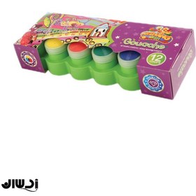 تصویر گواش پازلی 12رنگ ارژنگ 