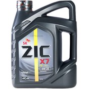 تصویر روغن موتور زیک مدل SK ZIC X7 FE 0W-20 اصلی 