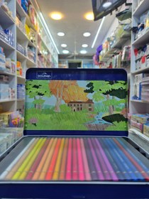 تصویر مداد رنگی دلفین ۴۸ رنگ 