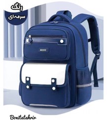 تصویر کوله پشتی مدرسه ارگونومیک ضد تعریق دخترانه و پسرانه 