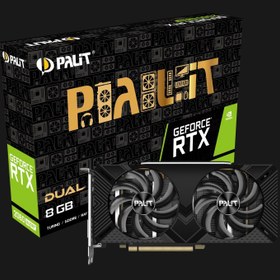 تصویر کارت گرافیک Palit GeForce RTX 2060 SUPER DUAL پالیت 