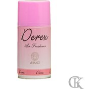 تصویر اسپری خوشبوکننده هوا درکس رایحه ورساچه صورتی حجم 260 میلی لیتر Drex air freshener spray, pink Versace scent, volume 260 ml