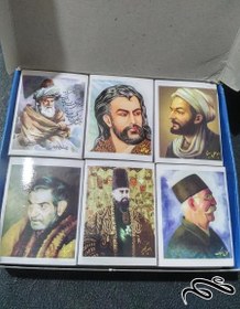 تصویر مجموعه کبریت مشاهیر ایران ۱۲ عددی ساخت توکلی 