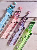 تصویر مداد سیاه سه گوش سانریو Sanrio Triangular Black Pencil