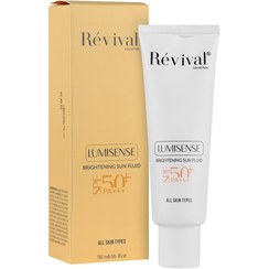 تصویر REVIVAL فلوئید ضد آفتاب با باspf50+ 