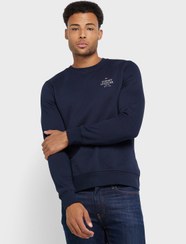 تصویر سویشرت یقه گرد با لوگو برند Tommy Hilfiger Logo Crew Neck Sweatshirt