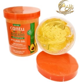 تصویر ژل حالت‌دهنده مو کانتو مدل Avocado Hydrating Styling Gel Cantu Avocado Hydrating Styling Gel