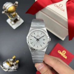 تصویر ساعت مچی مردانه امگا کانسلیشن اتوماتیک با بند استیل 