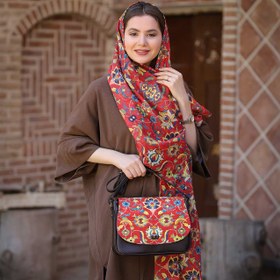 تصویر ست کیف و شال زنانه پرستو کد 04 Parstoo Women Bag and Shawl Set Code 04