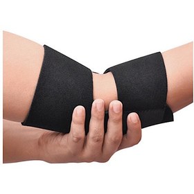 تصویر آرنج بند نئوپرنی فری سایز کد 210770 آدور Elbow neoprene support with pressure adjustable Ador