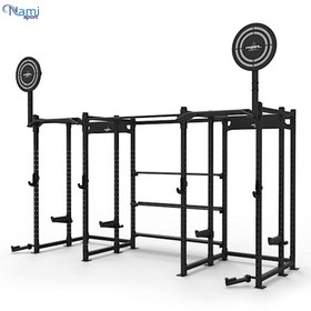 تصویر سازه کراس فیت 3 یونیت مرکزی central unit crossfit structure NS1019 