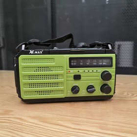 تصویر رادیو خورشیدی ویمکس مدل V VMax Radio V-FM02-891