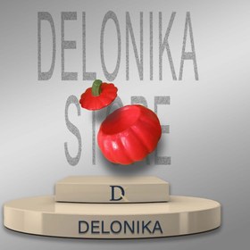 تصویر جا شمعی طرح کدو 