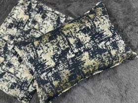 تصویر روبالشی مخمل دو نوار کد 08 برند خوشنام هگمتان یک جفتی - 3 جفت (شش عدد) 