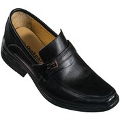 تصویر کفش چرم مردانه مدل 901 مشکی 