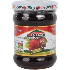 تصویر مربا توت فرنگی محبوب 280 گرمی 