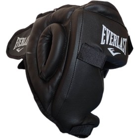 تصویر کلاه بوکس اورلاست همراه با گارد فری سایز EVERLAST boxing combat helmet