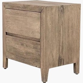 تصویر پاتختی دو کشو رزی 