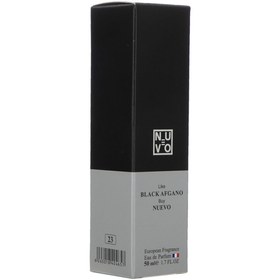 تصویر ادوپرفیوم مردانه مدل Black Afgano کد 23 حجم 50 میل نوئوو Nuevo Black Afgano Eau De Parfum For Men 50 ml