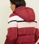تصویر کاپشن زنانه نیولوک (انگلستان) Schwarze dicke Jacke mit Colour-Blocking-Design 
