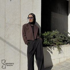 تصویر کت و دامن شلواری آدینه 