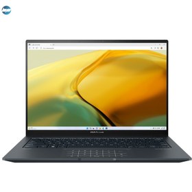 تصویر لپ تاپ ایسوس 14.5 اینچی مدل Zenbook 14X UX3404VA i9 13900H 16GB 1TB ASUS Zenbook 14X UX3404VA i9 13900H 16GB RAM 1TB SSD Iris Xe