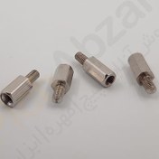 تصویر اسپیسر نری-مادگی برنجی M3 طول 15 میلیمتر M3 Male-Female Spacer 15mm