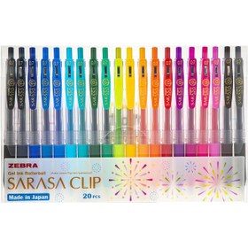 تصویر روان نویس ساراسا بسته ۲۰ عددی 