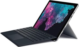 تصویر لپ تاپ "13.5 ماکروسافت مدل Surface Pro 6/ پردازنده 8th Gen Intel Core i5/ رم 8GB/ هارد 128GB SSD/ کارت گرافیک Intel UHD Graphics 620 Microsoft Surface Pro 6 (Intel Core i5, 8GB RAM, 128GB) - Microsoft Surface Pro Signature Type Cover- Black Surface Pro + Black Cover 8GB RAM, 128 GB Platinum Intel Core i5