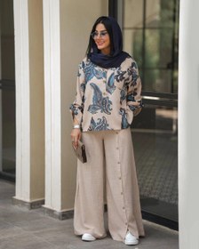 تصویر ست شومیز و شلوار زنانه مدل رویسا 