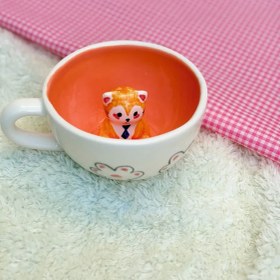 تصویر ماگ سوپرایزی گربه 