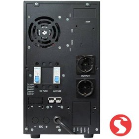تصویر یو پی اس 3 کاوا سونر مدل UPS SONER 3048 3KVA سینوسی اکسترنال