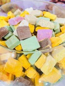 تصویر بستنی خشک (میکس چند میوه ) 