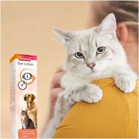 تصویر قطره تمیزکننده چشم سگ و گربه بیفار Beaphar Eye Cleaner Dogs & Cats 