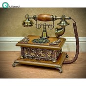 تصویر تلفن رومیزی کلاسیک گرندفون مدل 10 