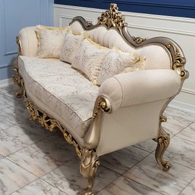 تصویر مبل استیل ۷ نفره چراغان 